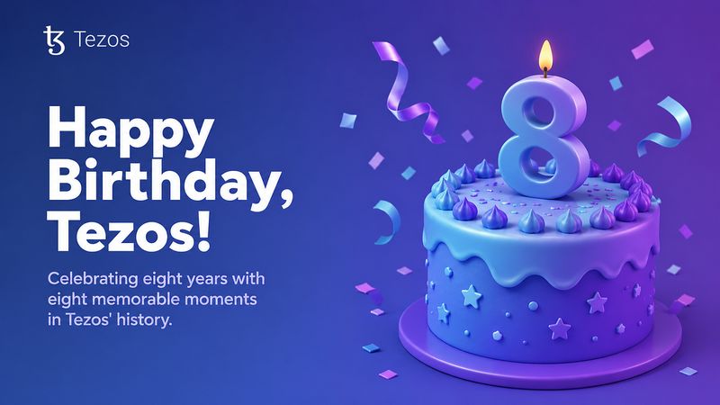 Happy Birthday, Tezos